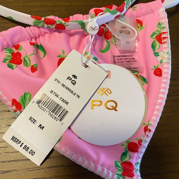 NWT Pq Swim Strawberry Fields Bikini - Picture 4 of 5